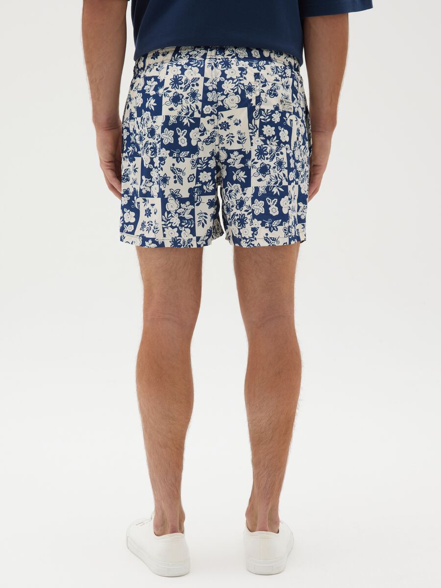 Men's multicolour regular fit shorts_3