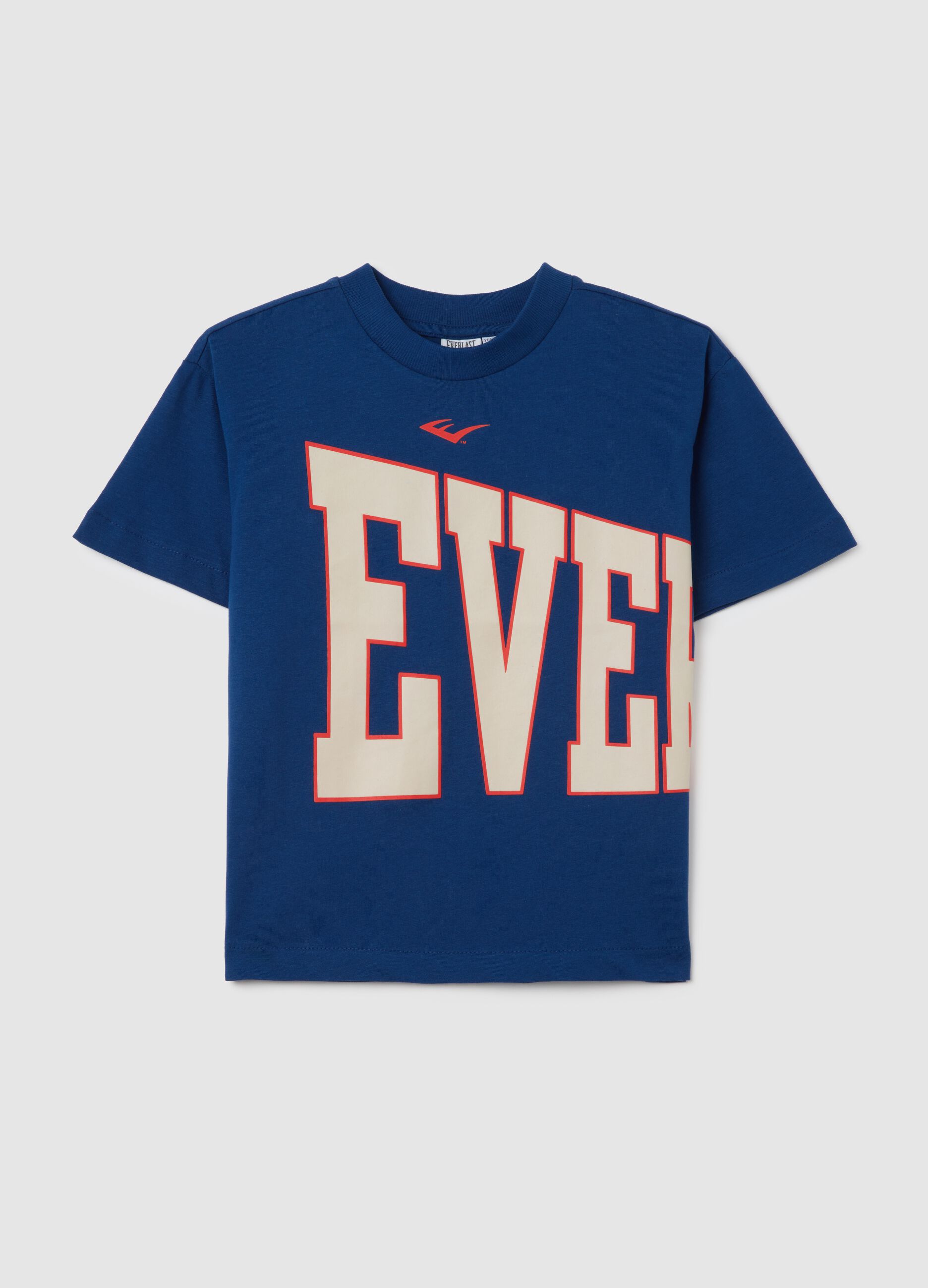 Blue T-shirt with front print OVS Kids