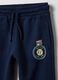 Children's Regular Fit Blue Cotton Jogger Trousers_2
