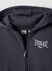 Grey full-zip cotton-blend hooded sweatshirt for boys_1