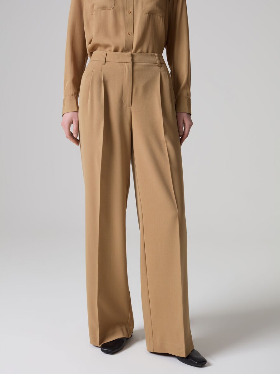 Pantaloni palazzo wide leg Contemporary_1