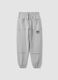 Grey pure cotton joggers with "Way Up" graphic for boys_0