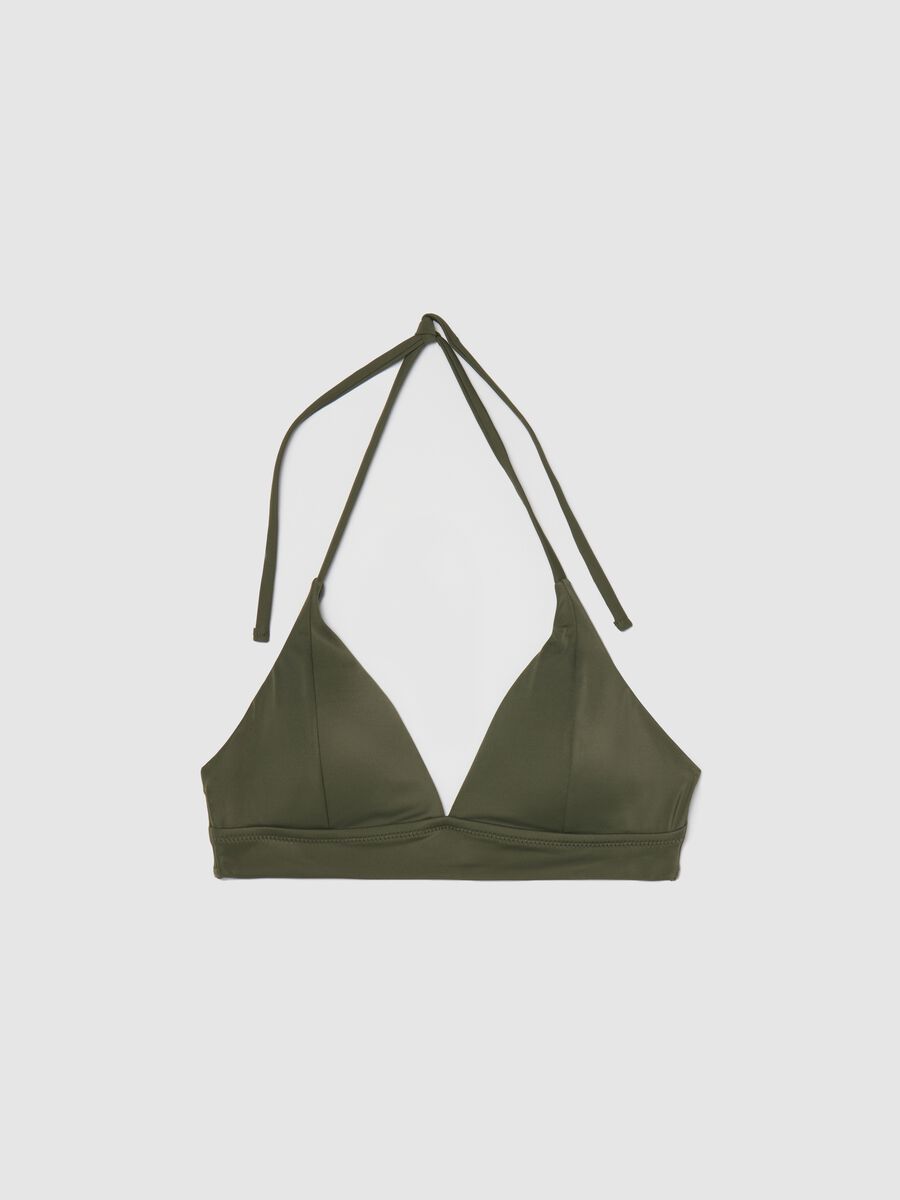 Green triangle bikini top_4
