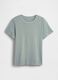 Crew Neck Pure Cotton T-shirt Regular Fit_4