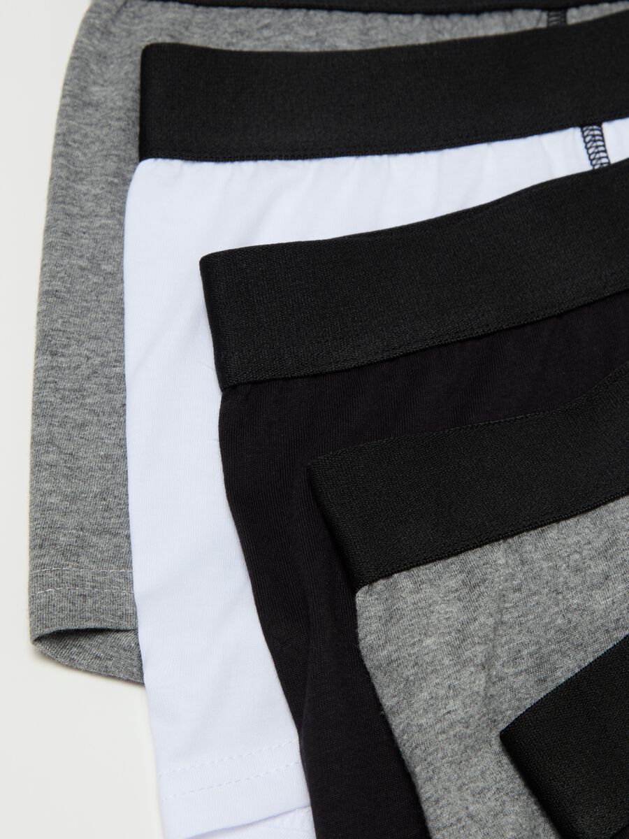 Five-pack cotton boxer shorts_5