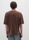 Brown boxy fit pure cotton T-shirt_2