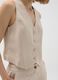 Slim fit beige waistcoat_1