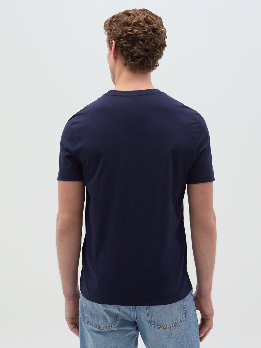 Cotton V-neck T-shirt_3