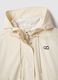Beige Waterproof Jacket with Hood Regular Fit_5
