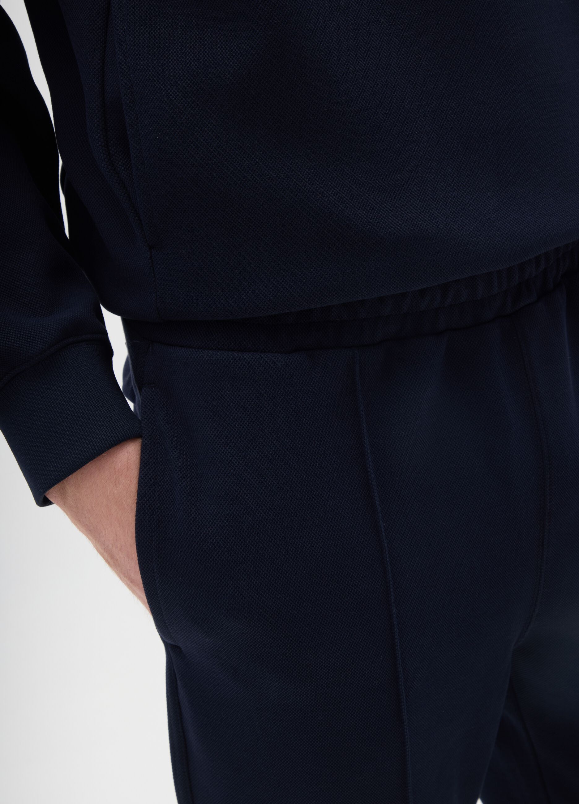 Blue Stretch Trousers