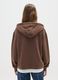 Brown Cotton Blend Sweatshirt Regular Fit_2