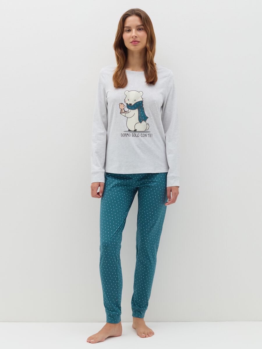 Long organic cotton pyjamas_0