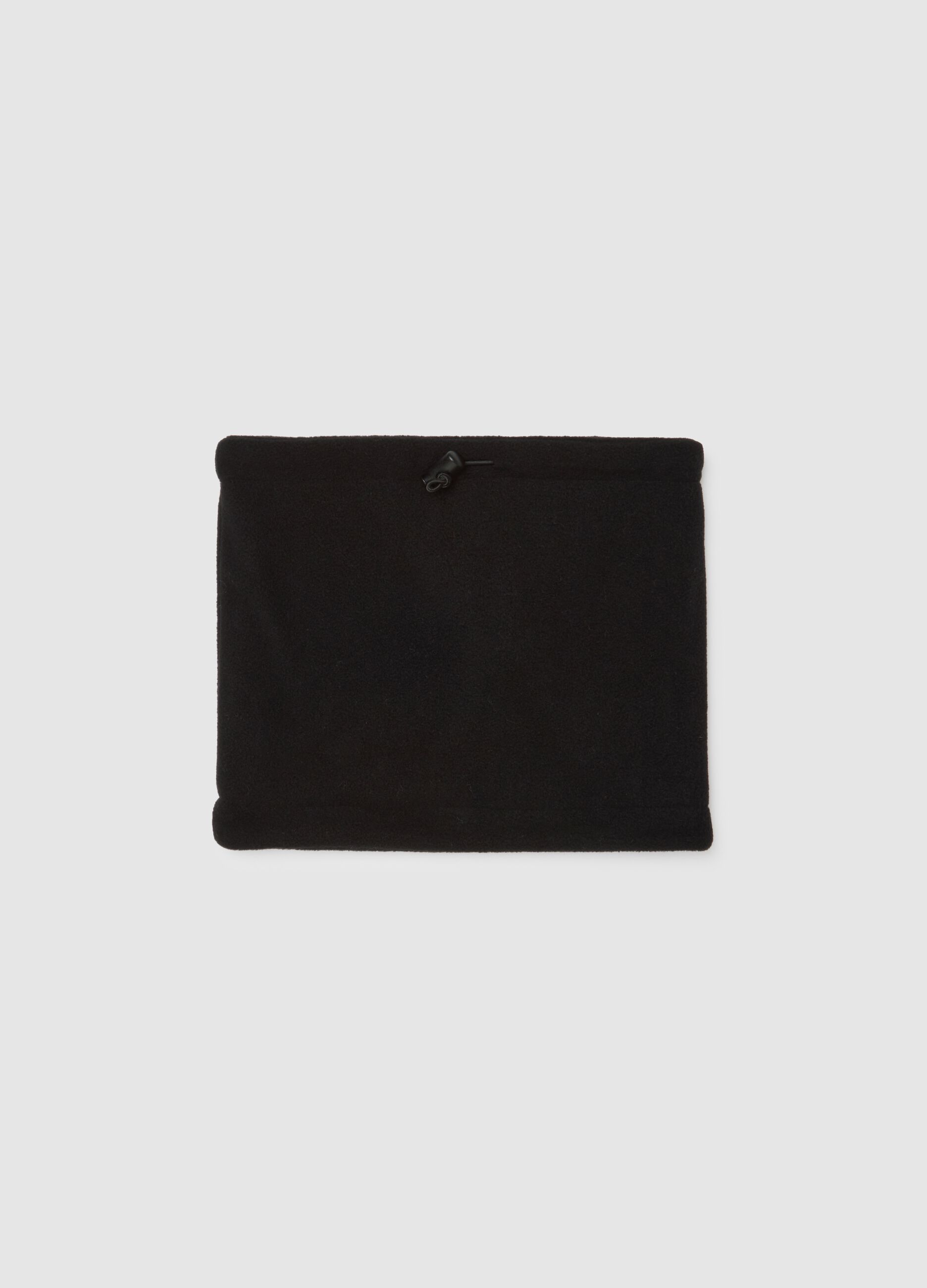 Black fleece neck warmer