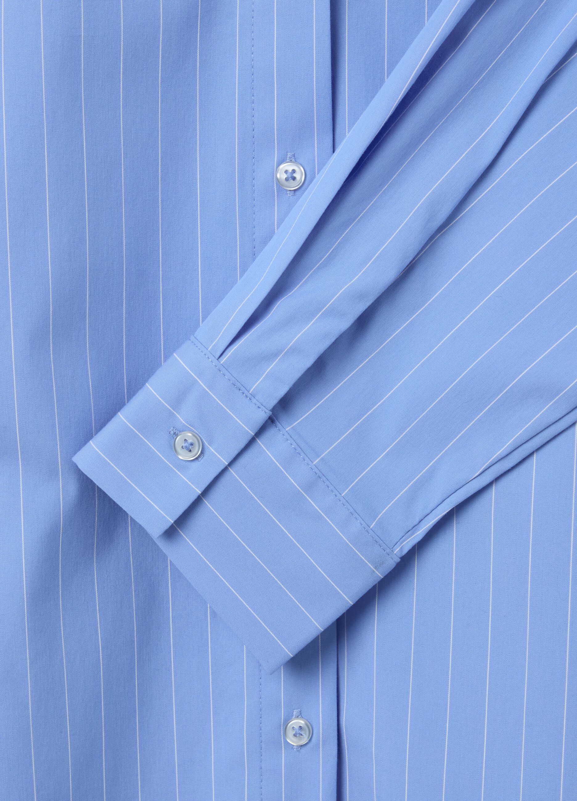 Camicia in fantasia a righe Curvy MYA