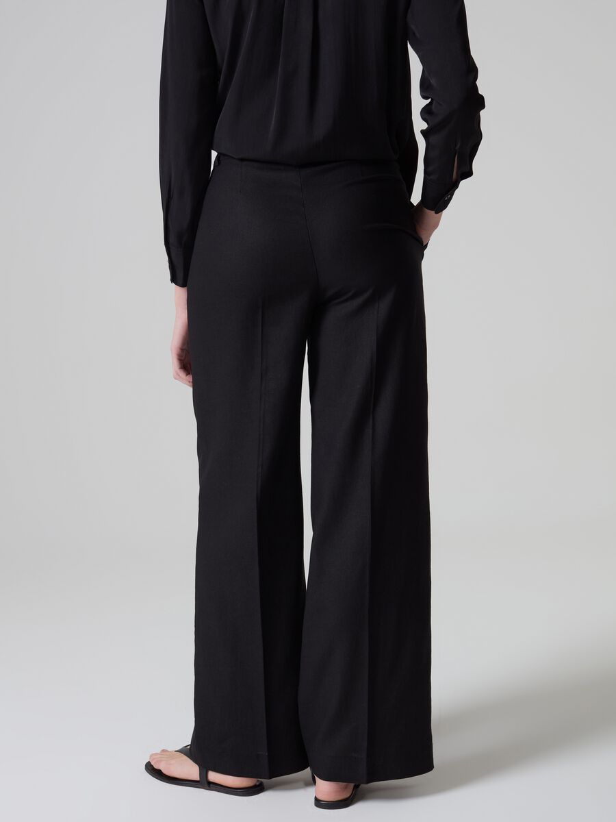 Pantaloni palazzo wide leg Contemporary_2