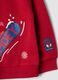 Red crew-neck cotton-blend sweatshirt with MARVEL Spider-Man print_3
