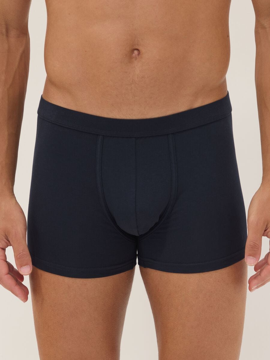 2-pack of blue stretch Supima cotton boxers_1