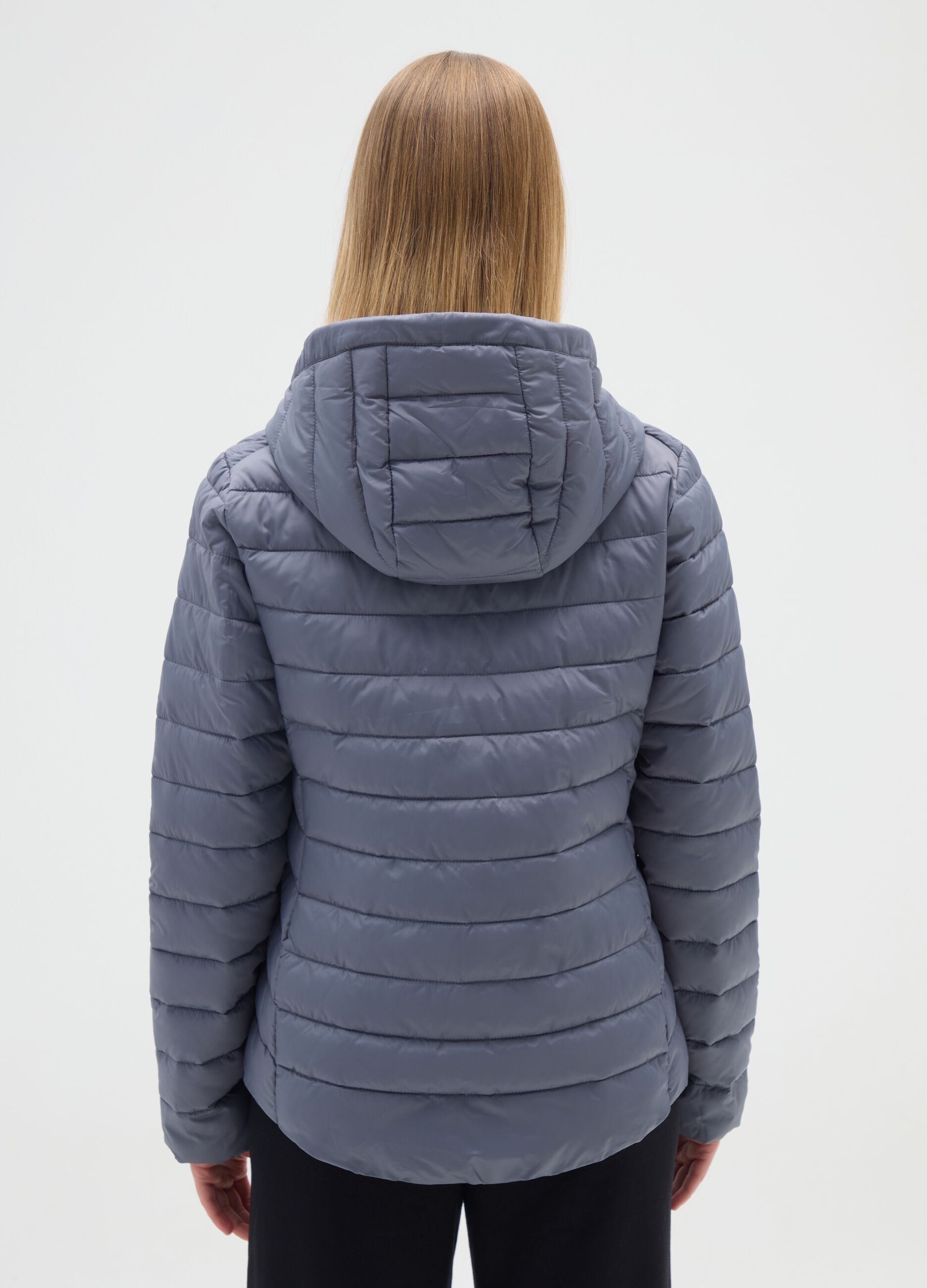 Blue Regular Fit Jacket