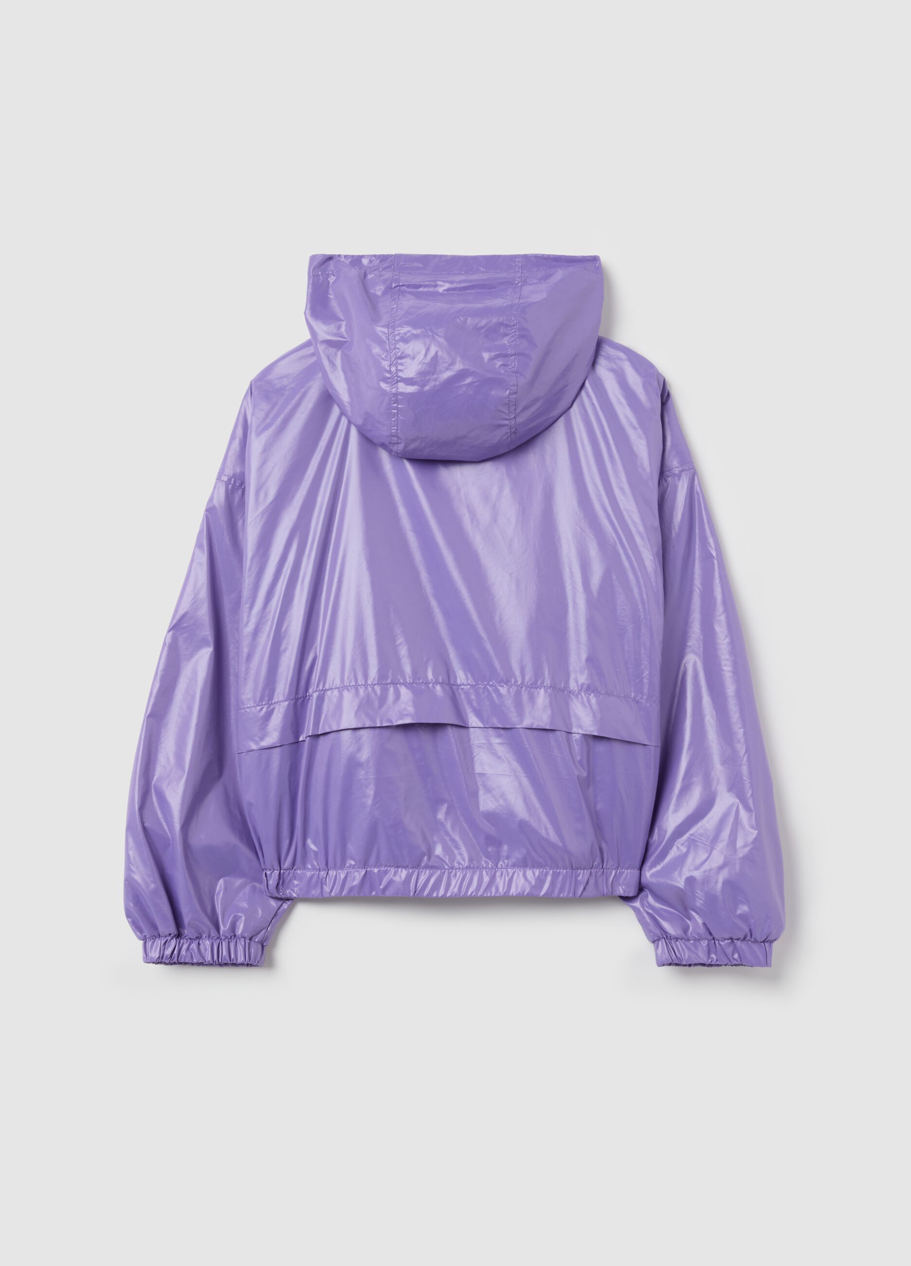 Waterproof jacket with hood