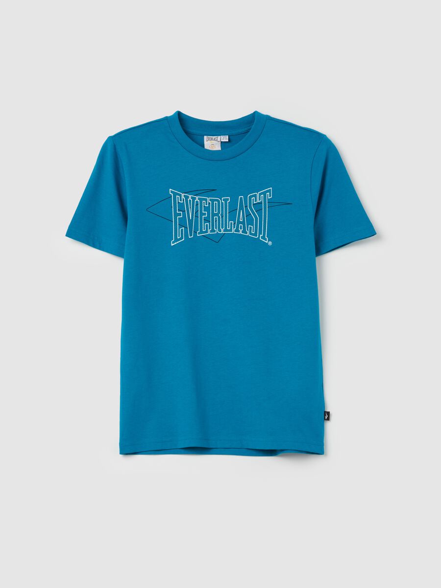 T-shirt in cotone con stampa logo_3