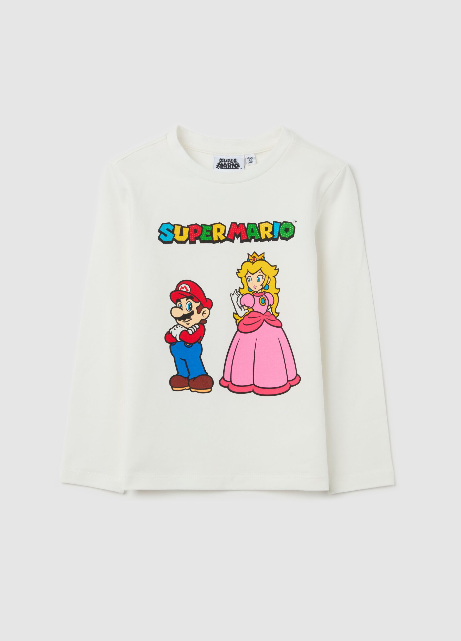 Super Mario™ Peachy T-shirt with long sleeves