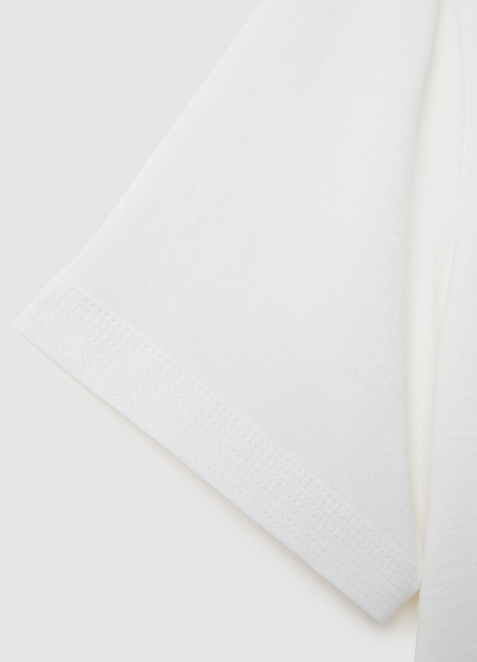 White regular fit T-shirt