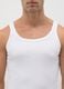 Men's White Cotton Vests Twin Pack_1
