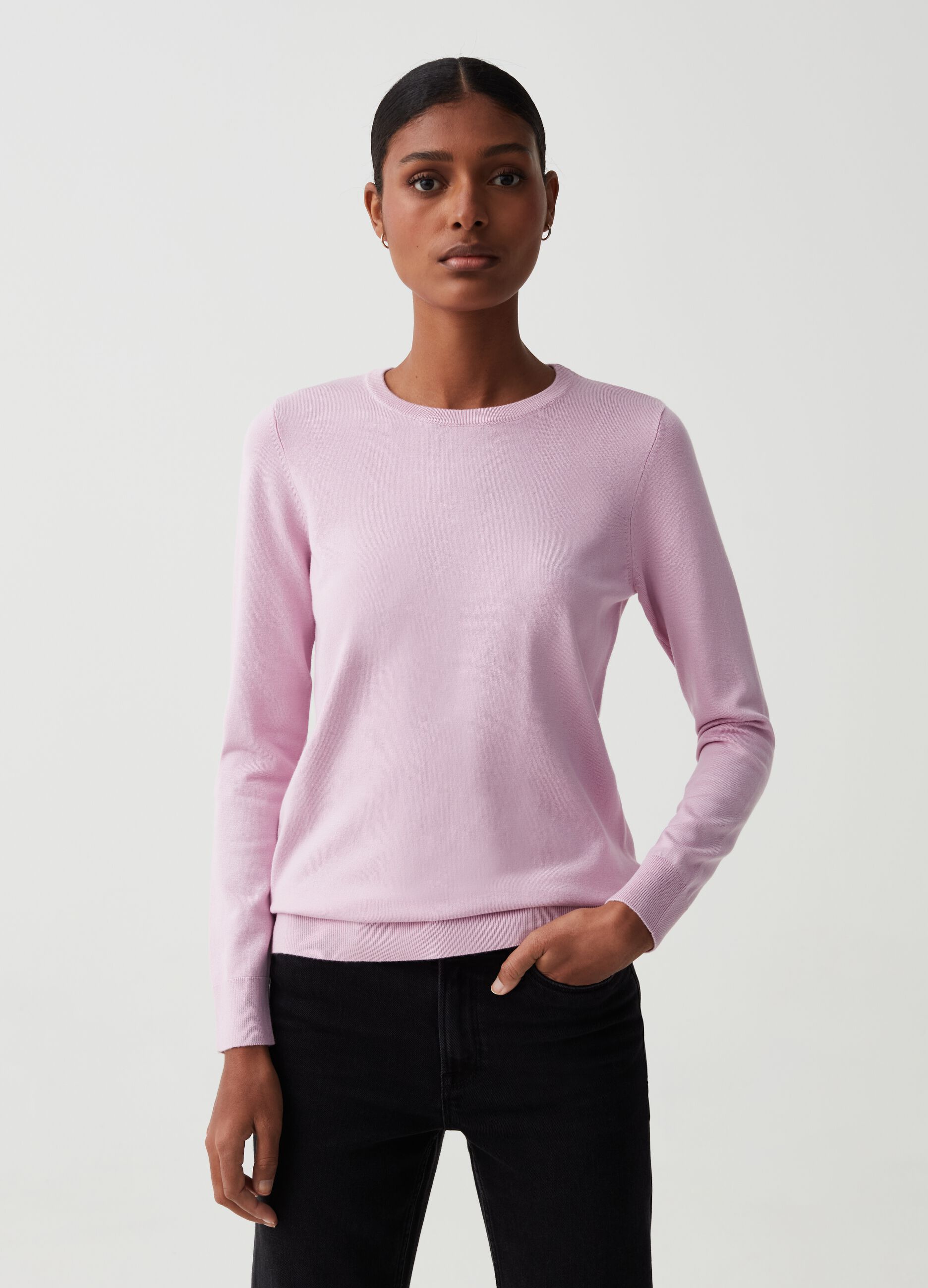 Crew-neck pullover