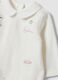 White organic cotton-blend sleepsuit with collar_2