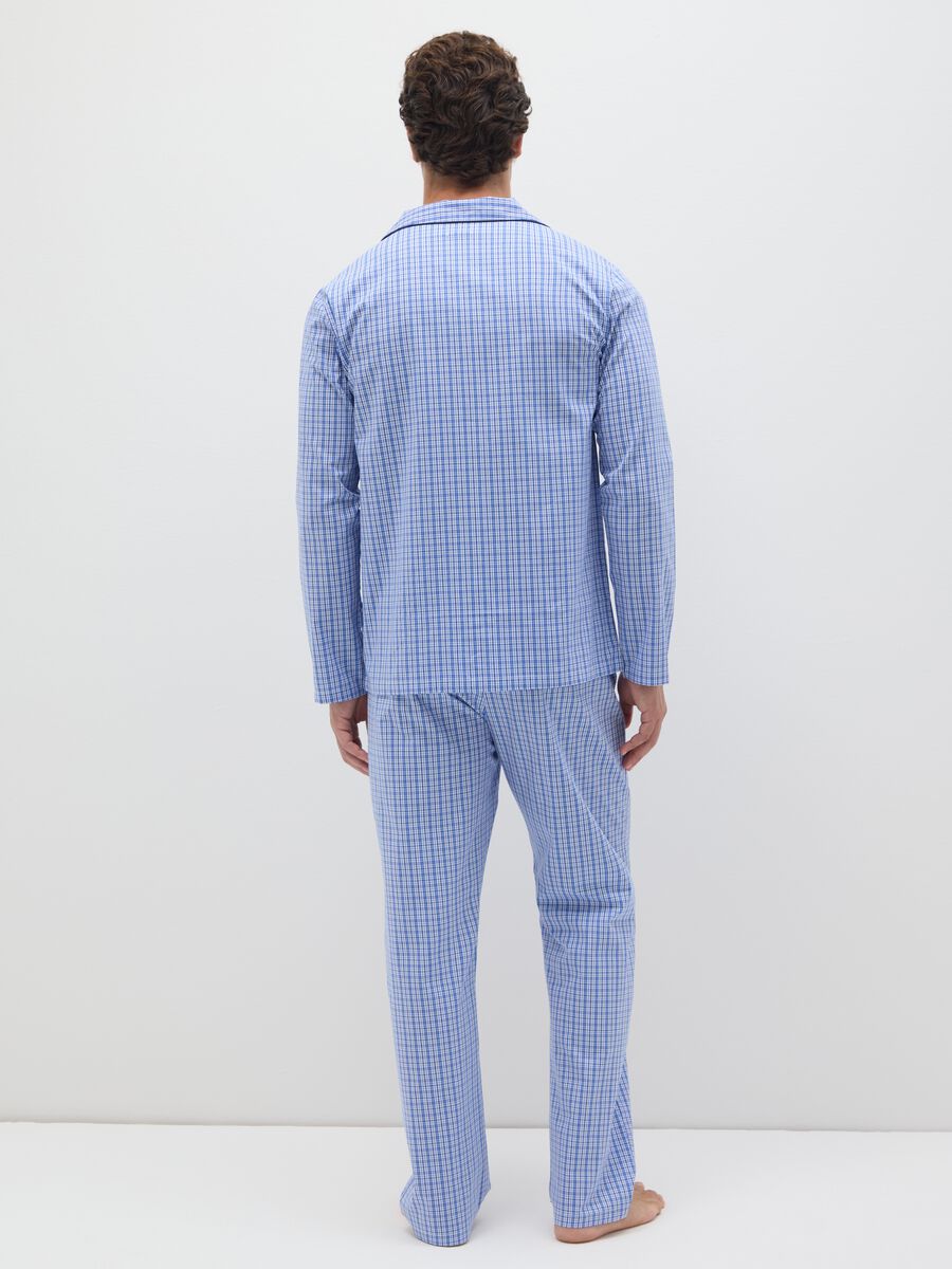 Multicolour pure cotton pyjamas with regular fit_2