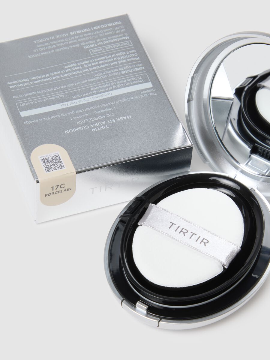 TIRTIR MASK FIT AURA CUSHION 17C PORCELAIN 18G - make-up coreano_2