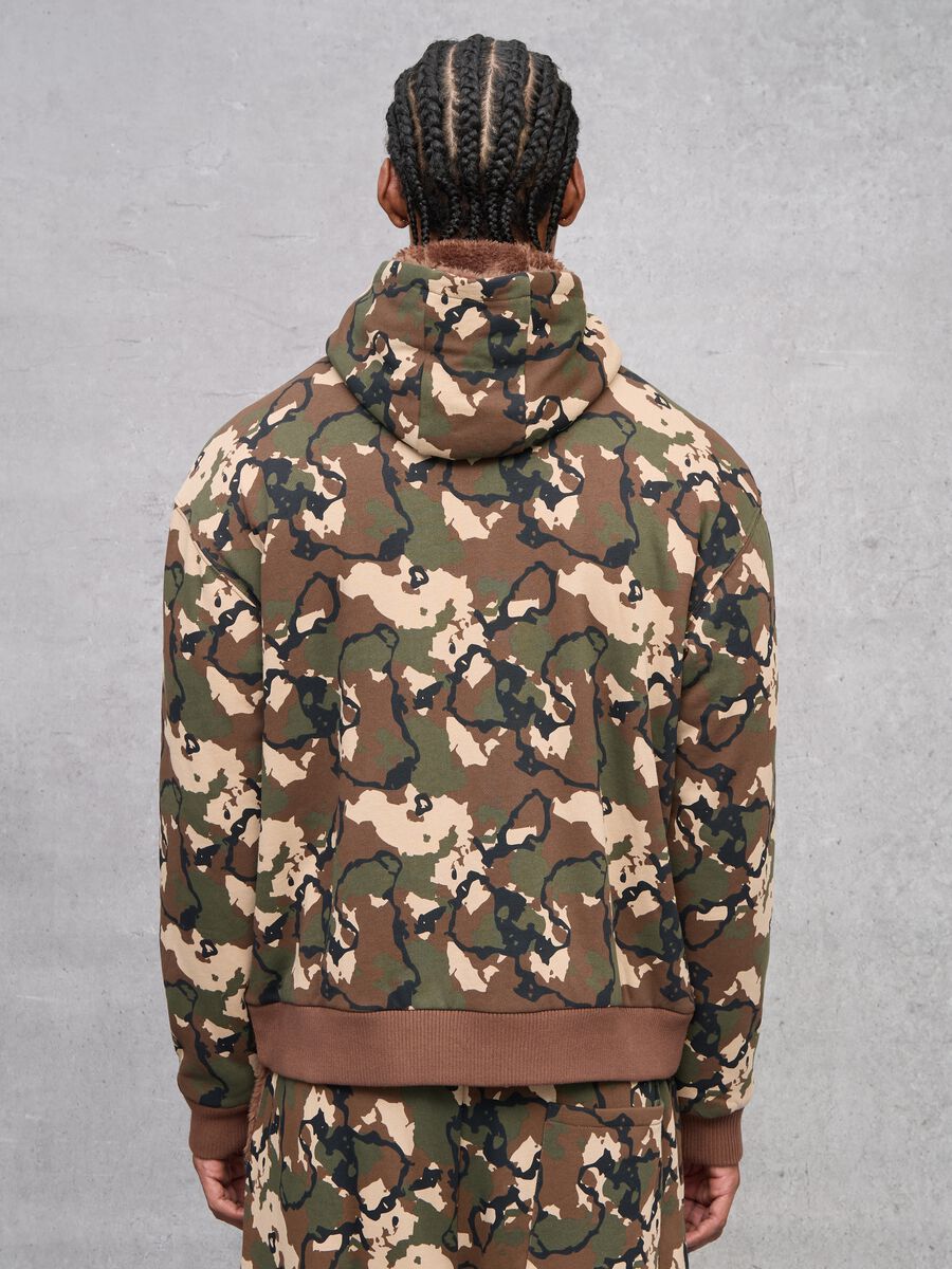 Reversible Camouflage Teddy Full-Zip Hoodie_3