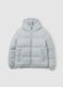The Iconic Puffer grey hooded jacket for boys_4