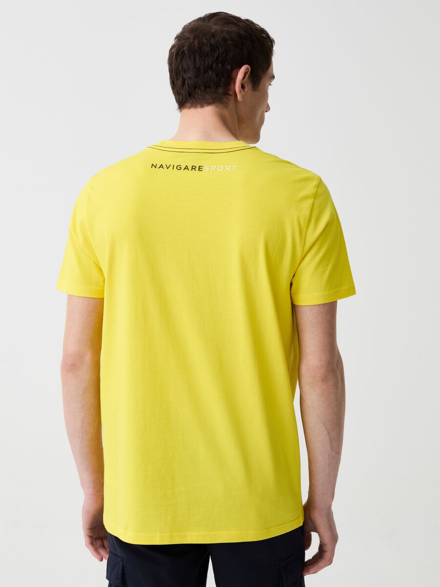 T-shirt with Navigare Sport logo print_1