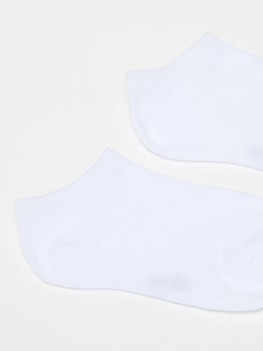 Five-pair pack shoe liners in organic cotton_1