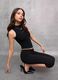 Mock Neck Tank Top Black_2