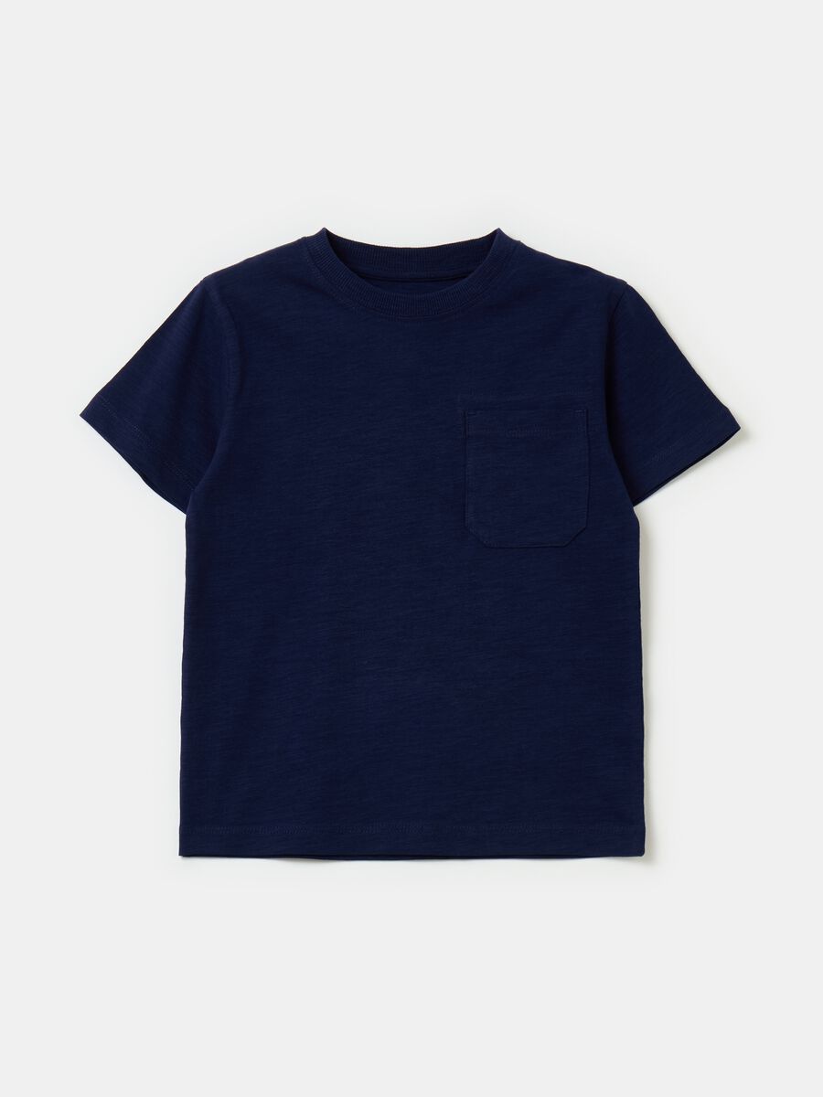 Cotton T-shirt with pocket_1