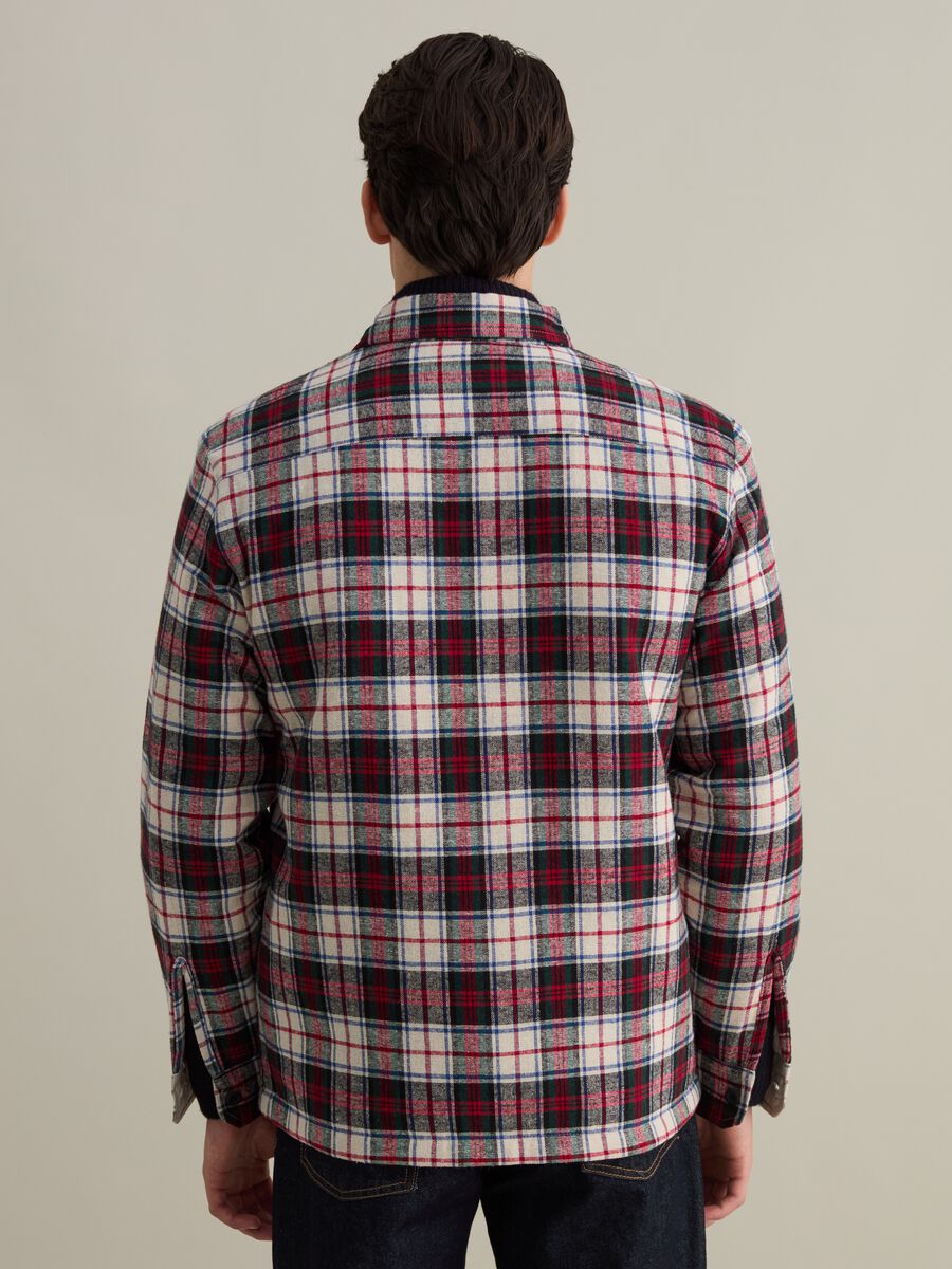 Checked flannel shirt_4
