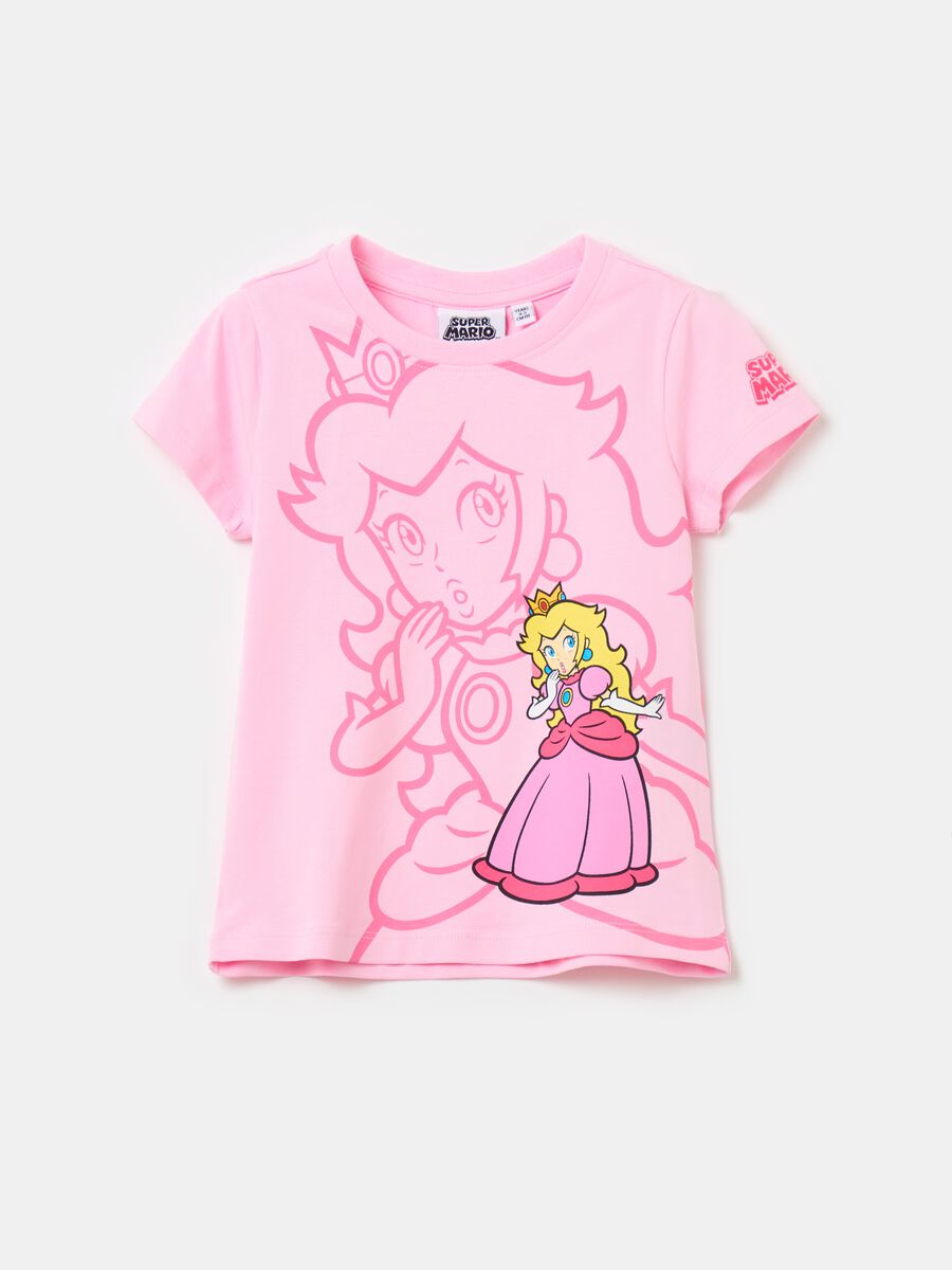 T-shirt with Princess Peach print_0
