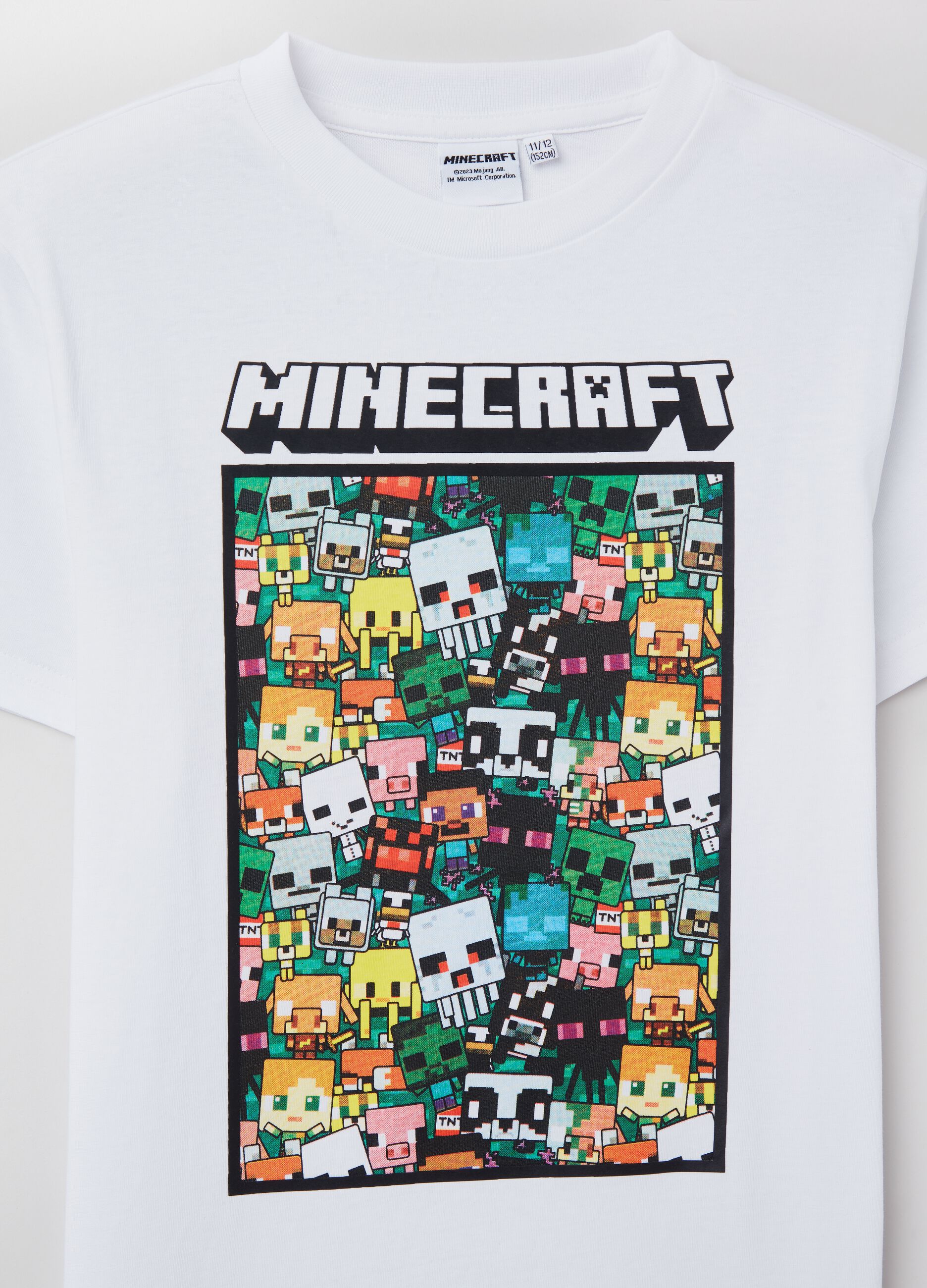 Maglietta outlet minecraft oviesse