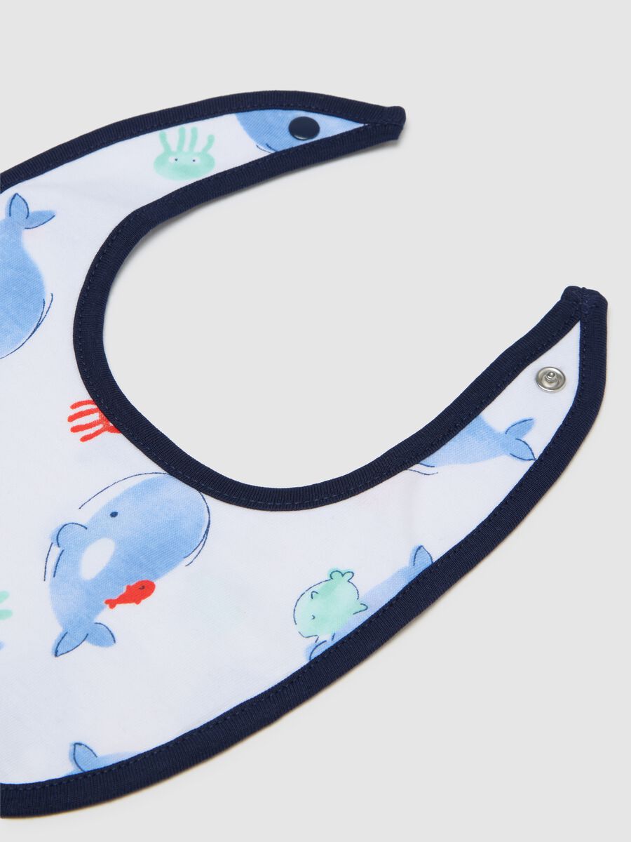 Multicolour pure cotton baby bib_1