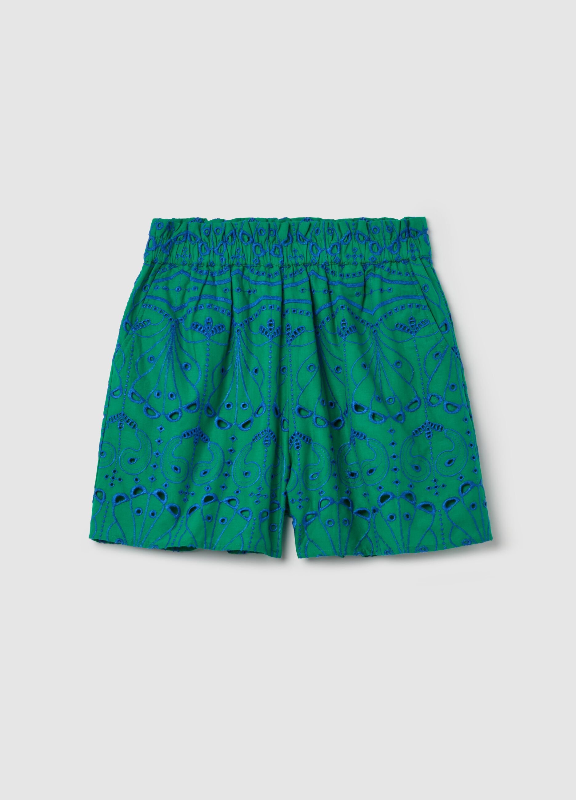 Broderie anglaise shorts