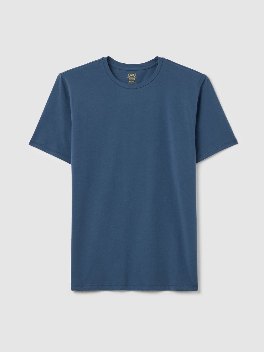 Slim-fit T-shirt in organic cotton_0