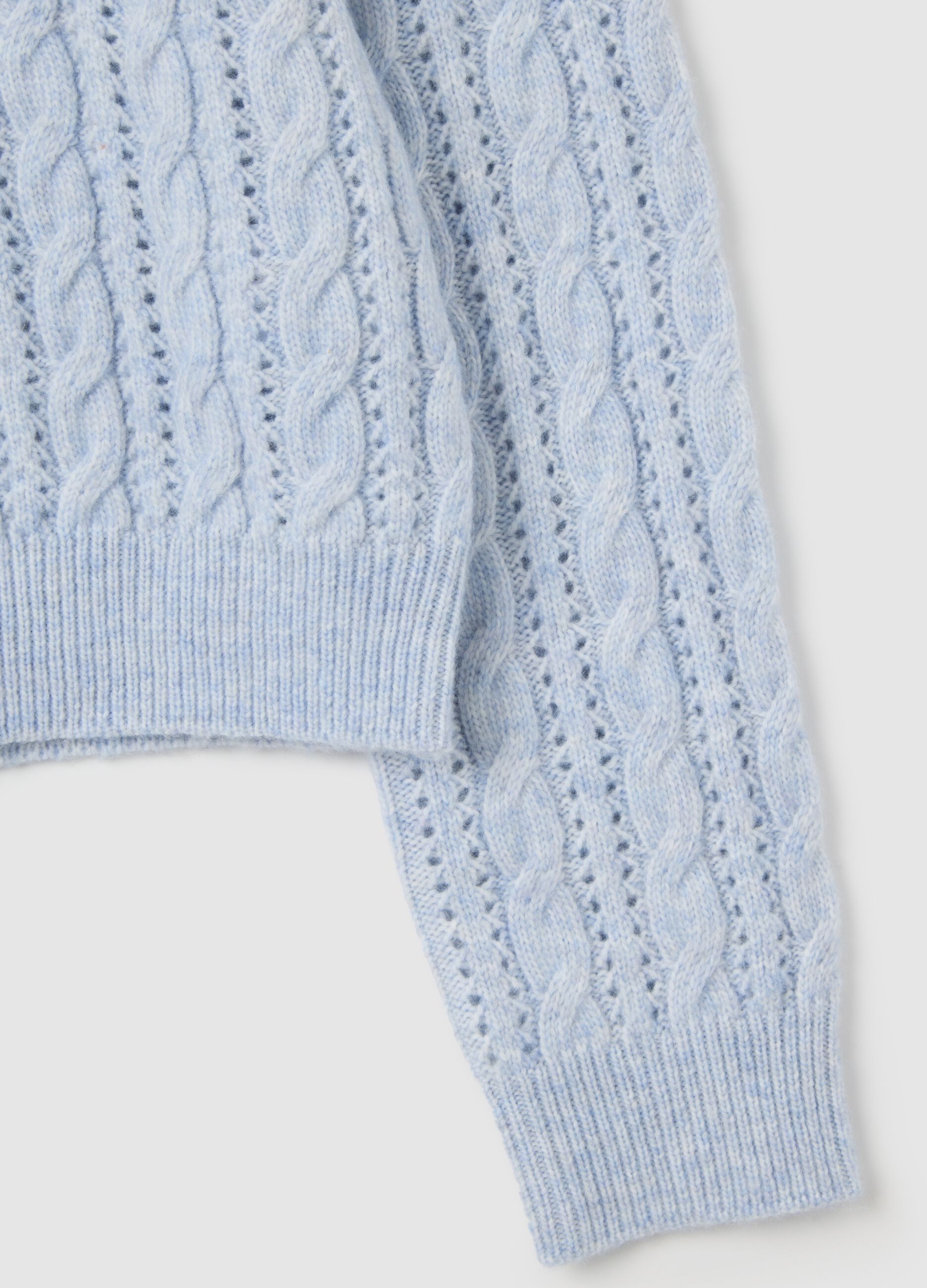 Maglione azzurro regular fit