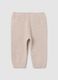 Baby Boys' Beige Cotton Trousers_1