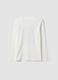 White organic cotton graphic print T-shirt for boys_5