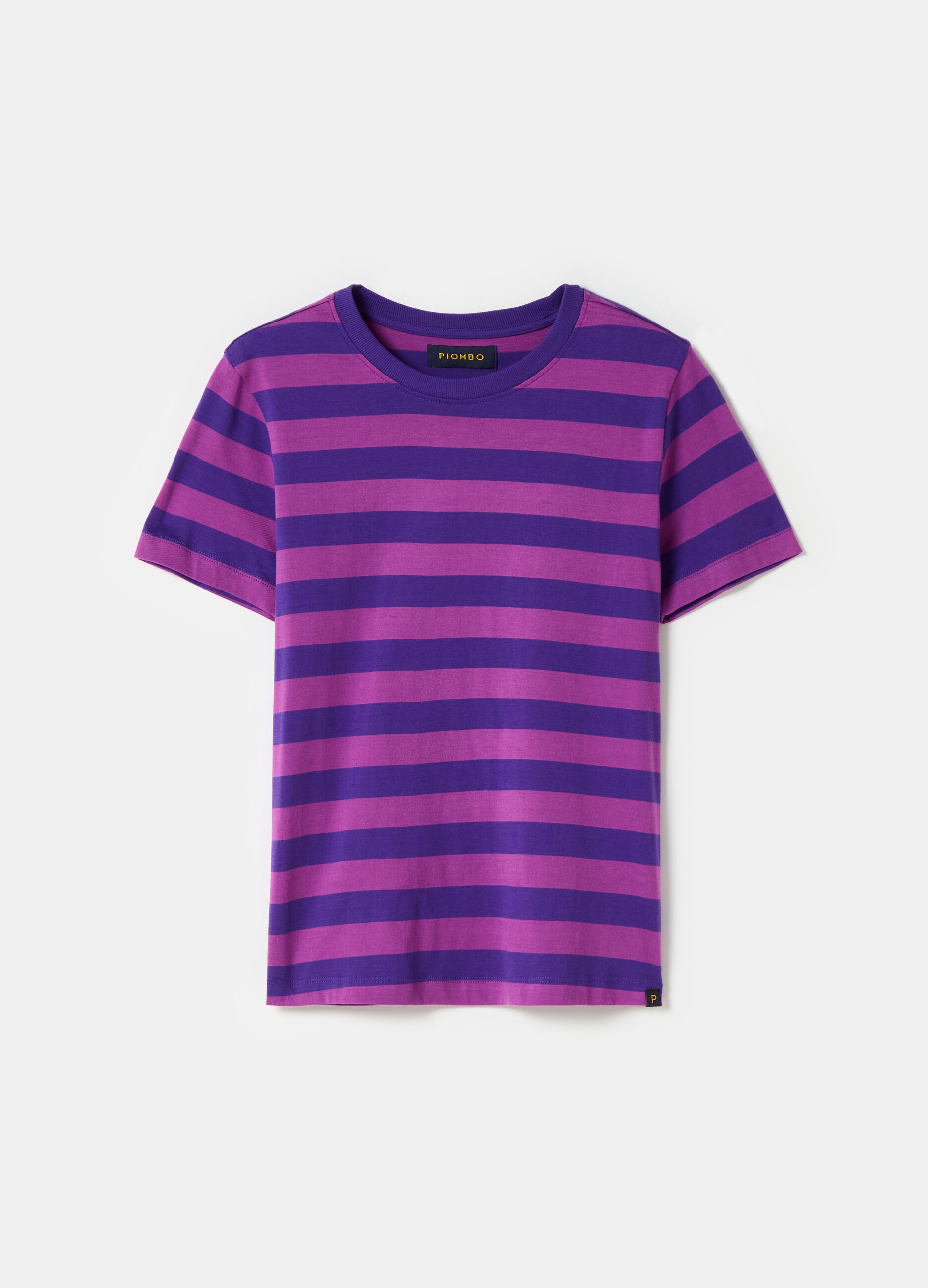 T-shirt in cotone a righe