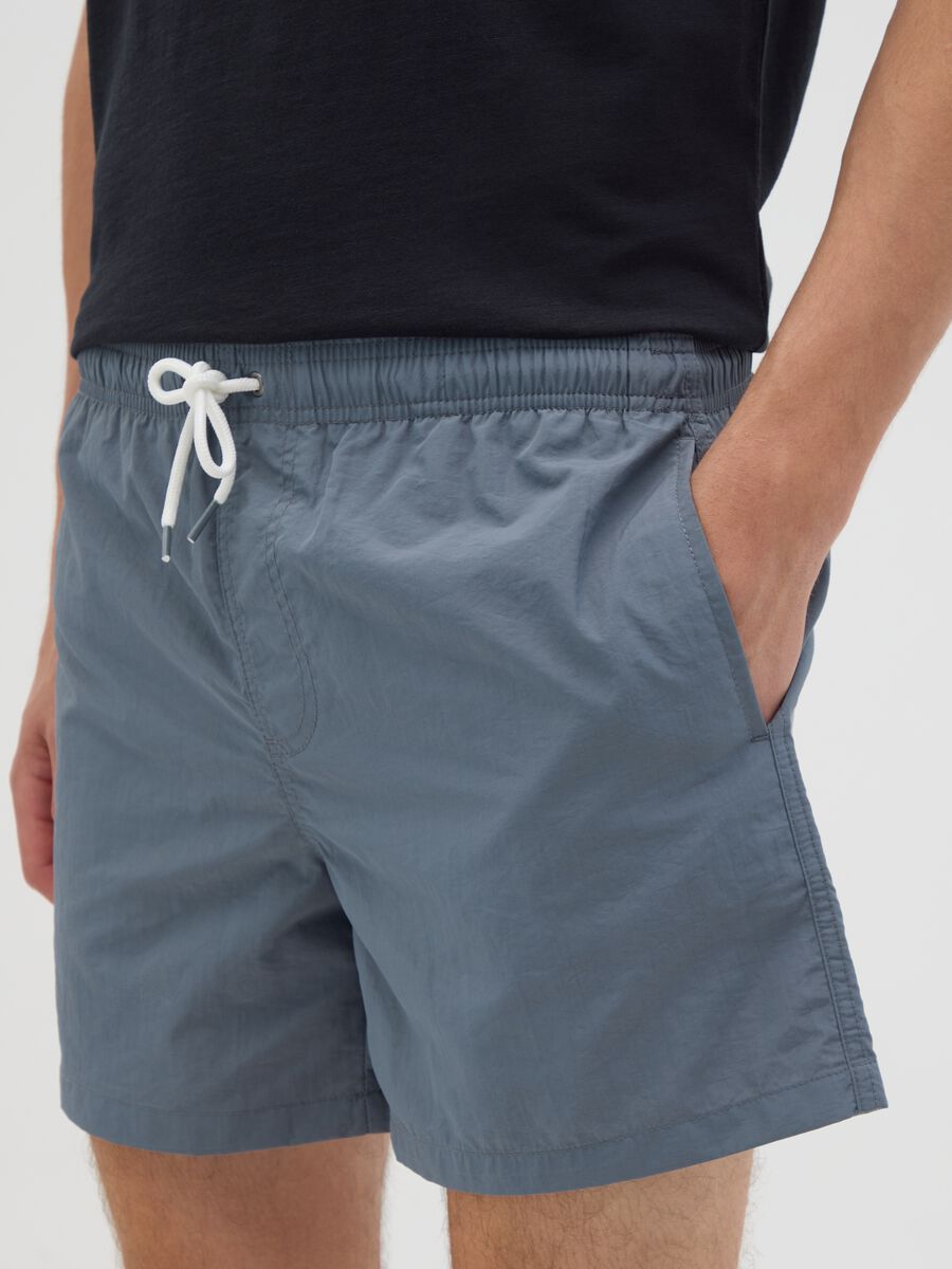 Blue Swim Shorts Ovs_2