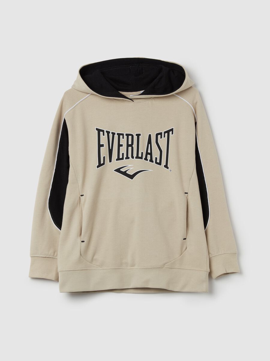 Sweatshirt with hood and logo print_3