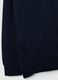 Children's oversized blue cotton sweatshirt with zip_3